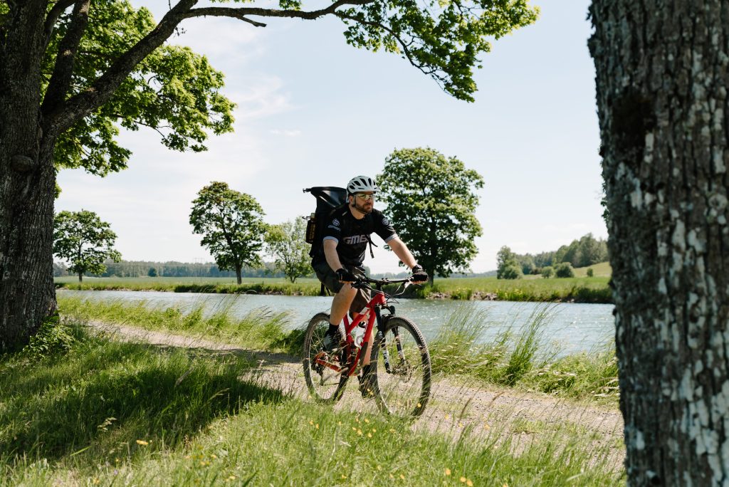Cykeltur längs Göta kanal